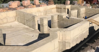 Фундамент с цокольным этажом под ключ заказать в Донецке - фундамент цокольный этаж под ключ цена от 7364 руб за м2