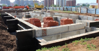 Фундаменты промышленных зданий в Донецке цена от 25248 руб. - заказать строительство фундамента промздания под стальные колонны